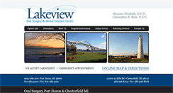 Desktop Screenshot of lakevieworalsurgery.com